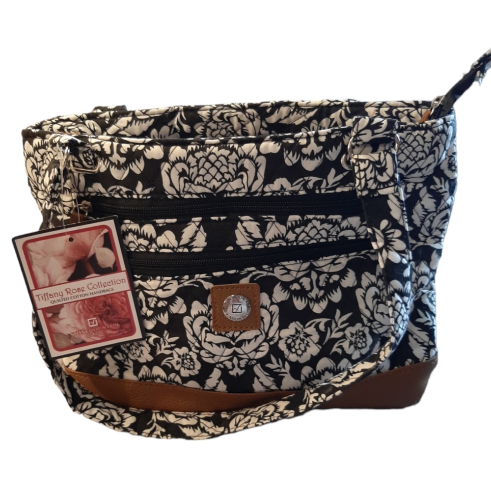 Tiffany Rose Collection Quilted Bag NWT